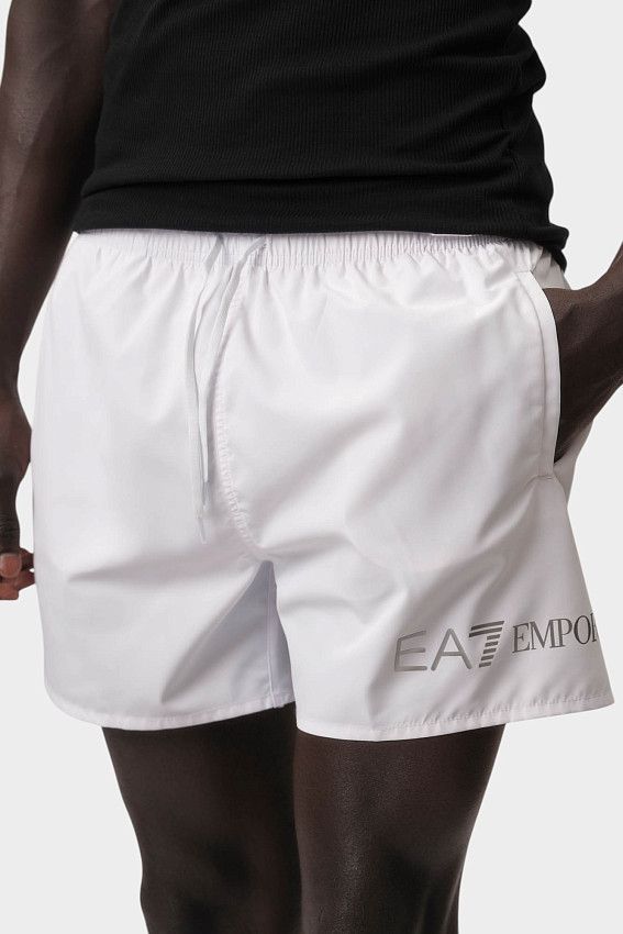 Шорты плавательные EA7 Белый