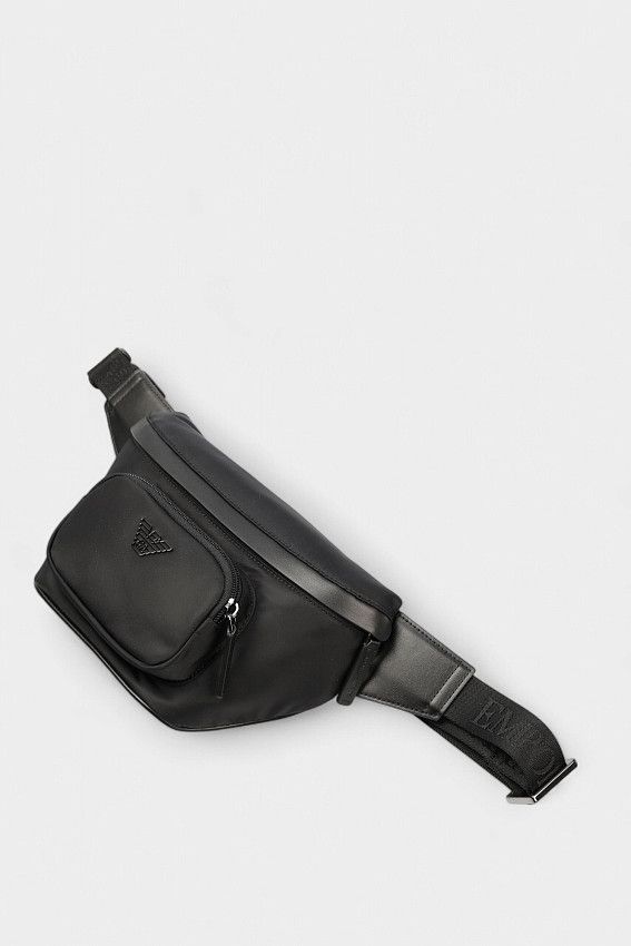 Сумка поясная Emporio Armani Черный