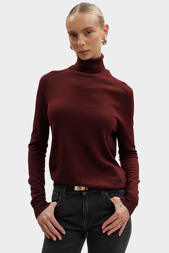 Водолазка Trussardi Бордовый