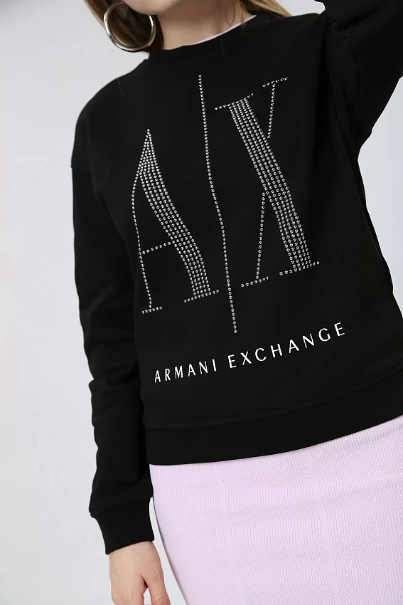 Свитшот Armani Exchange Черный