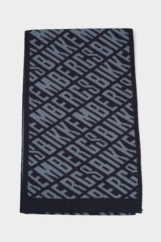 Шарф Bikkembergs Голубой