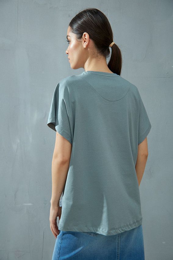 Футболка Van Mich Бирюзовый