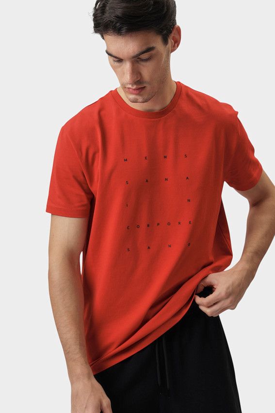 Футболка Bikkembergs Оранжевый