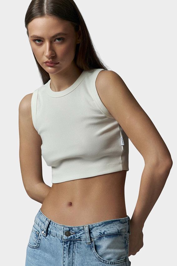 Кроп-топ Van Mich Белый