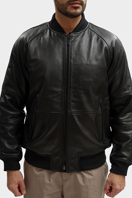 Куртка кожаная Strellson