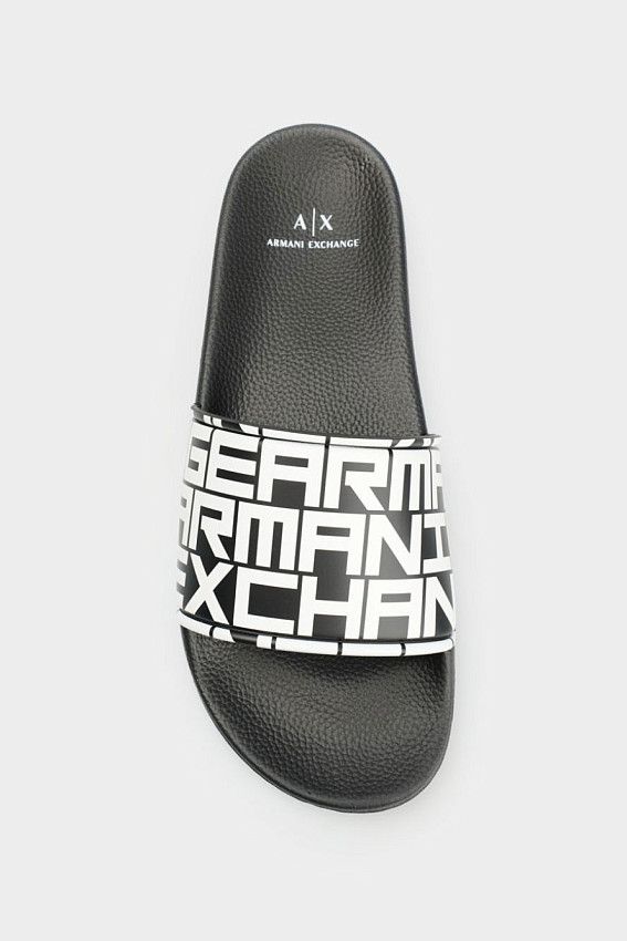 Шлепанцы Armani Exchange Черный