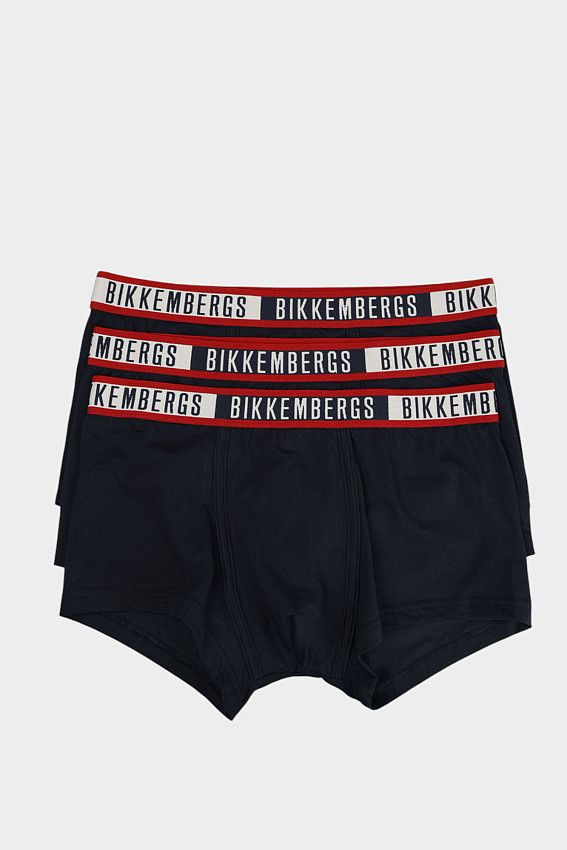 Трусы 3 шт. Bikkembergs Синий