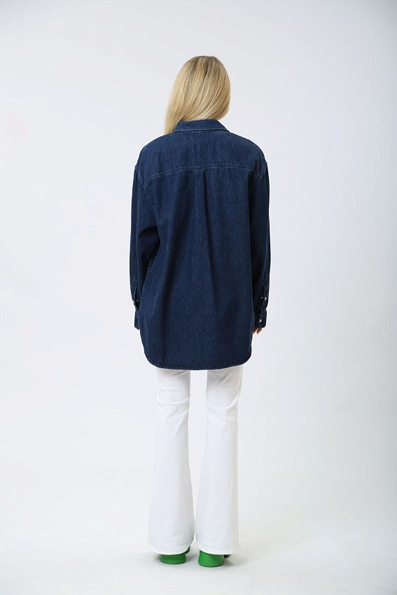 Рубашка с длинным рукавом LTB Синий