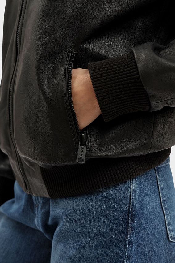 Куртка кожаная Mustang