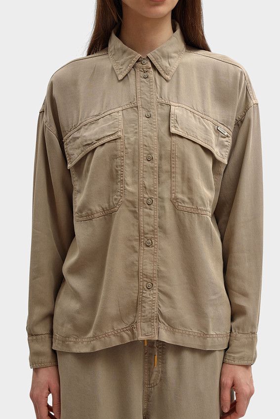 Блузка Mustang Бежевый