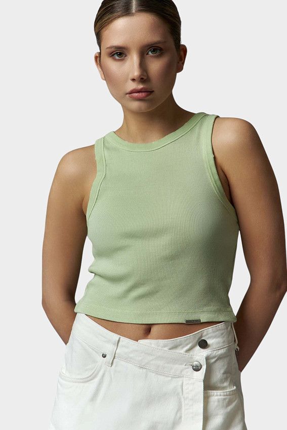 Кроп-топ Van Mich Зеленый