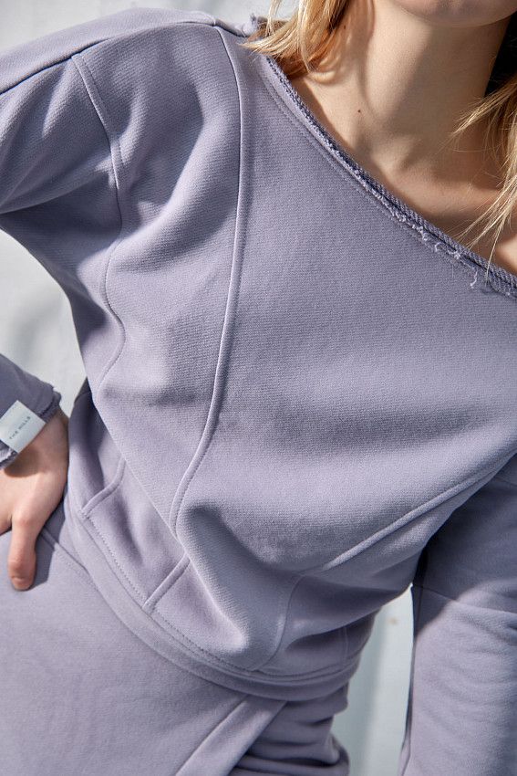 Свитшот The Hills Фиолетовый