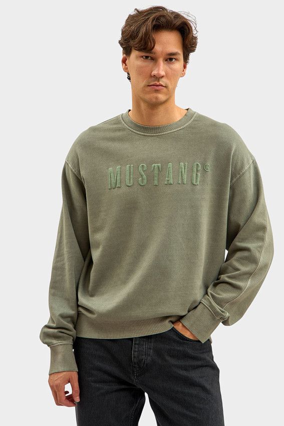 Свитшот Mustang Зеленый