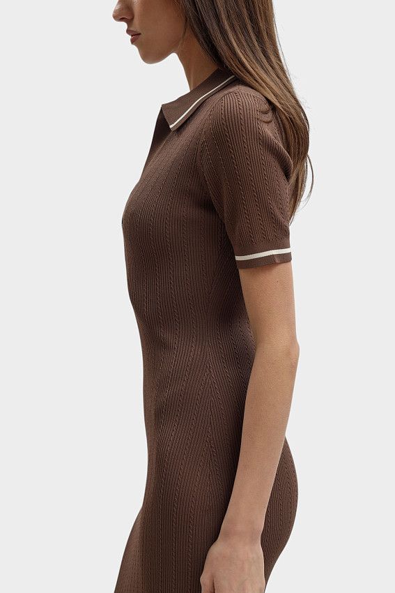 Платье Armani Exchange Бежевый