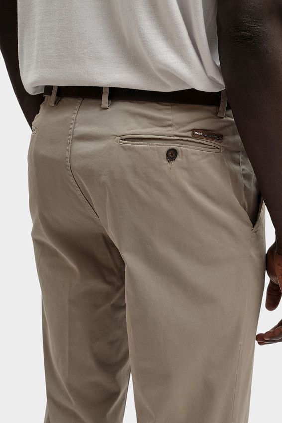 Брюки чиносы Karl Lagerfeld Бежевый