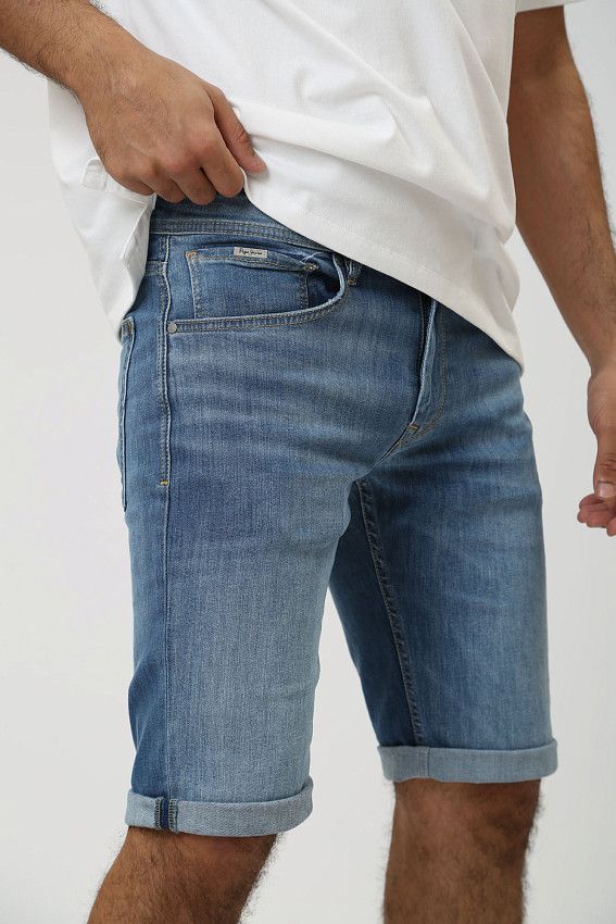 Шорты джинсовые Pepe Jeans Голубой