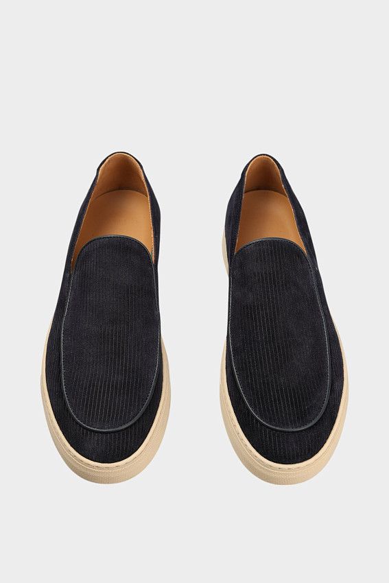 Слипоны Emporio Armani Синий