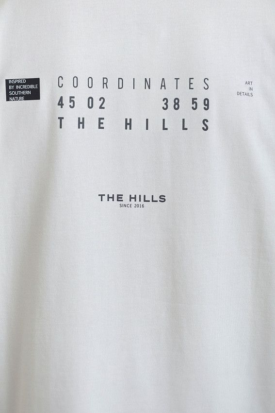 Футболка The Hills Молочный