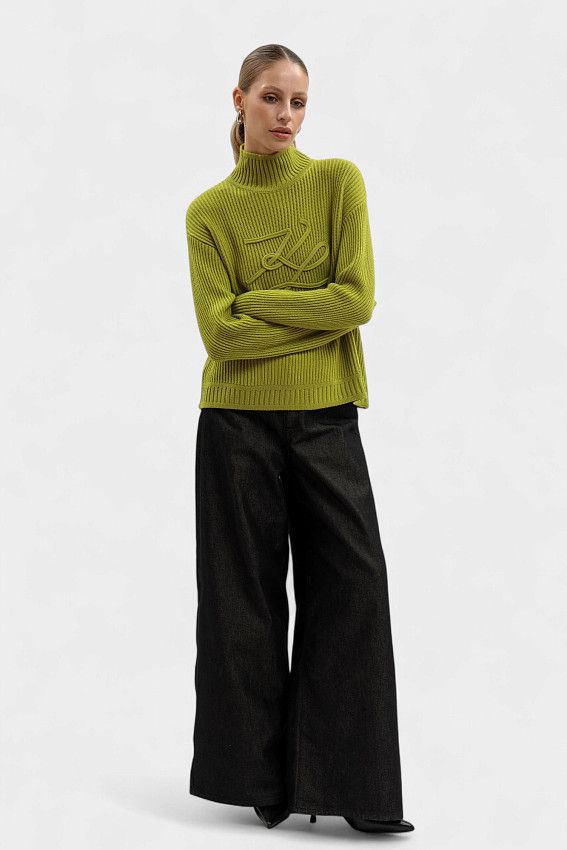 Свитер Karl Lagerfeld Зеленый