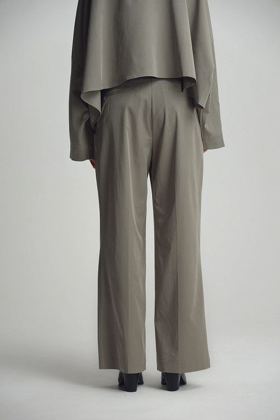 Брюки широкие The Hills Хаки