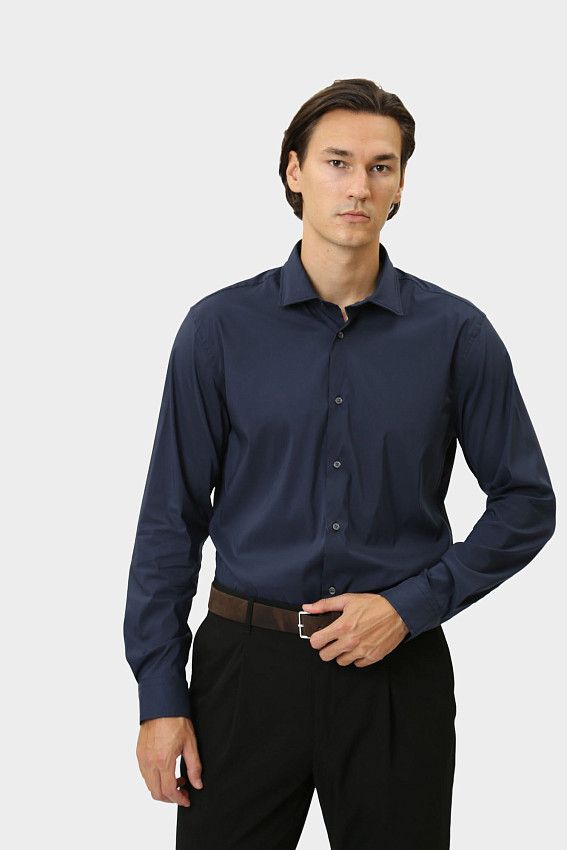 Сорочка д/р Strellson Синий