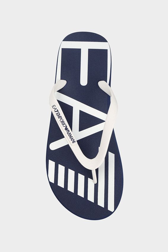 Шлепанцы EA7 Голубой