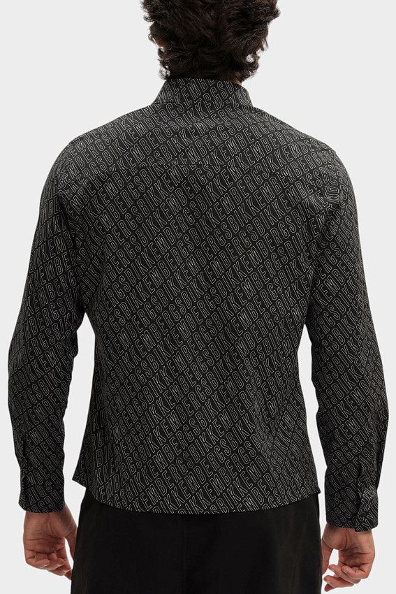 Рубашка с длинным рукавом Bikkembergs Черный