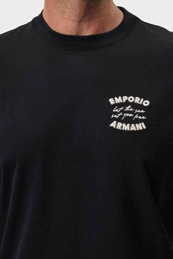 Футболка Emporio Armani Синий