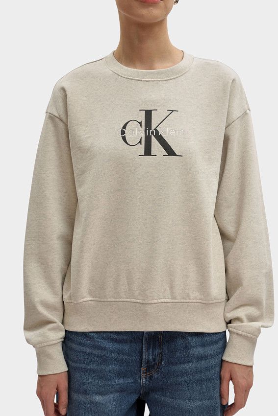 Свитшот Calvin Klein Jeans Молочный