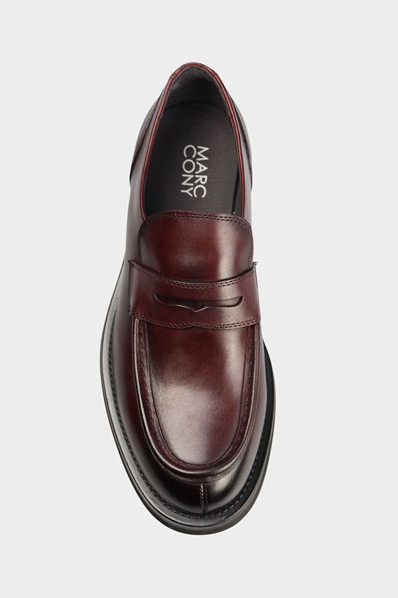 Лоферы Marc Cony Бордовый