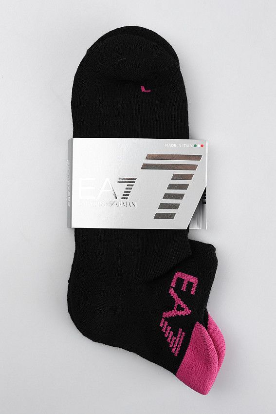 Короткие носки EA7 Черный
