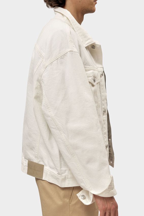 Куртка джинсовая Calvin Klein Jeans Молочный