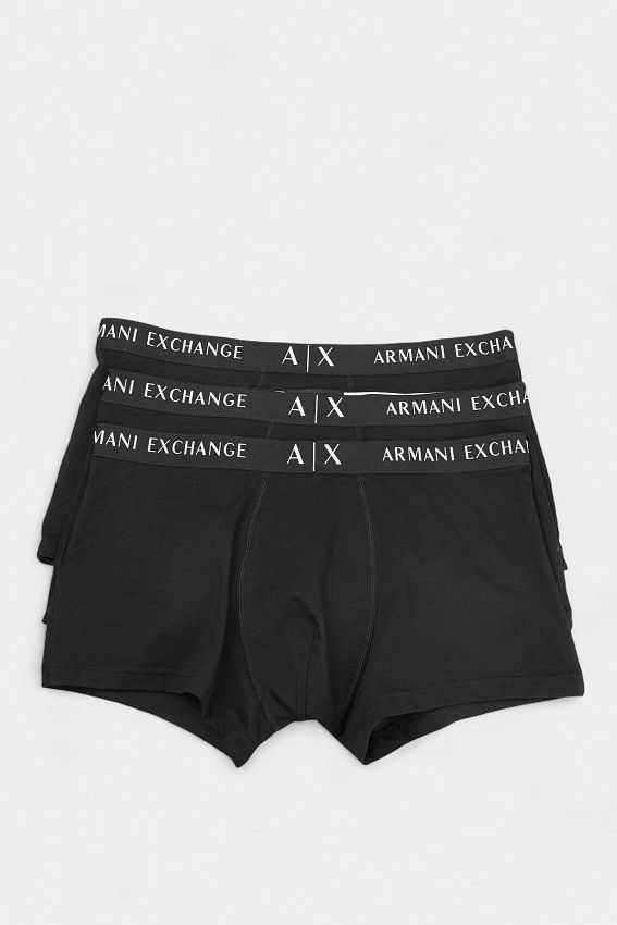 Трусы 3 шт Armani Exchange Черный