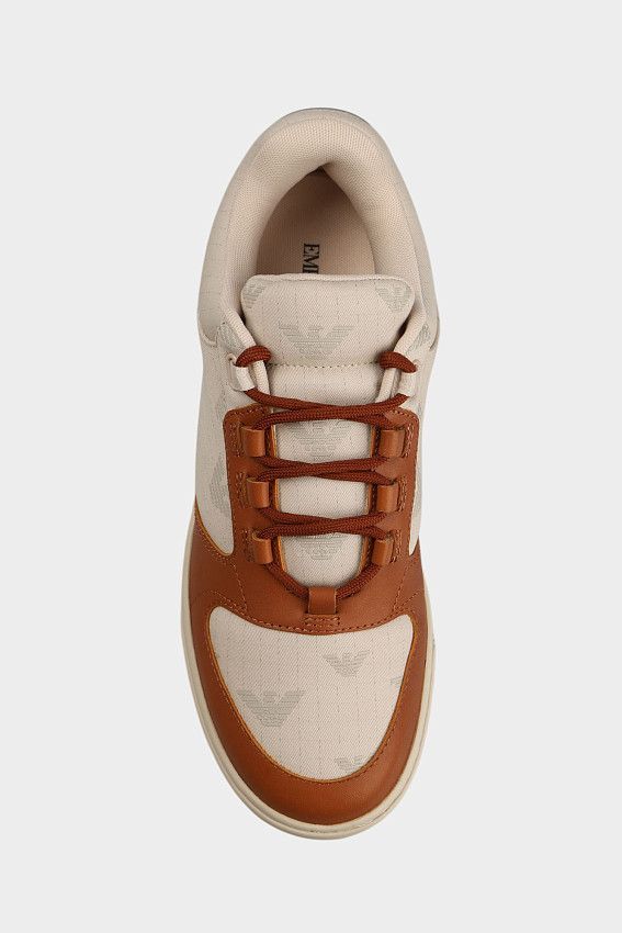 Кеды Emporio Armani Капучино