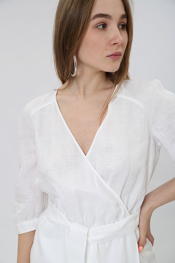 Платье Armani Exchange Белый