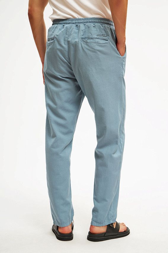 Брюки льняные Van Mich Серый