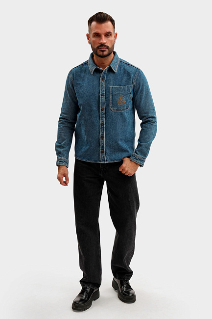 Рубашка джинсовая Trussardi