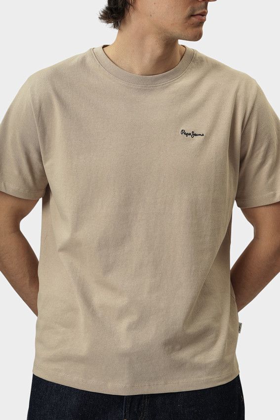 Футболка Pepe Jeans Бежевый