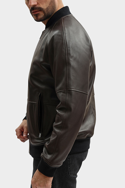 Куртка кожаная Strellson