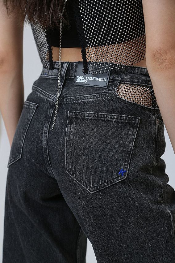 Джинсы MID RISE RELAXED  Karl Lagerfeld Jeans