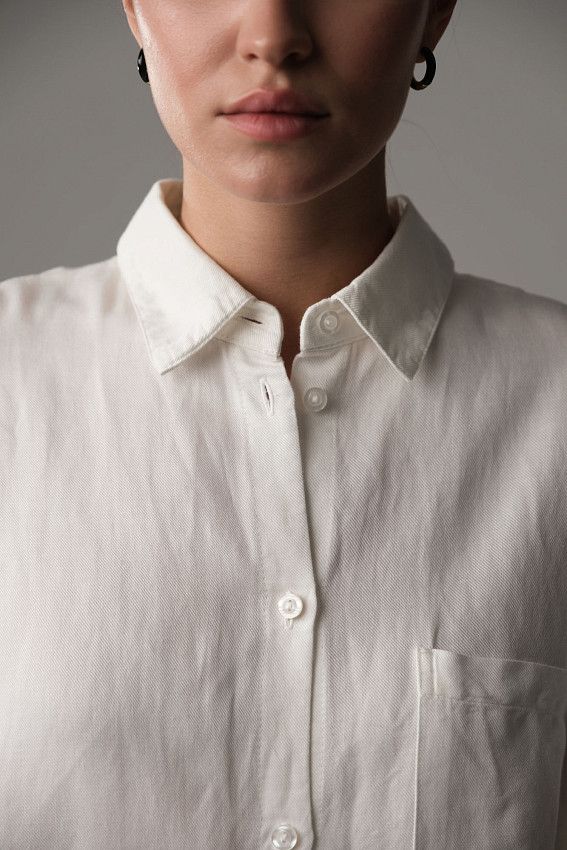 Рубашка с коротким рукавом The Hills Белый