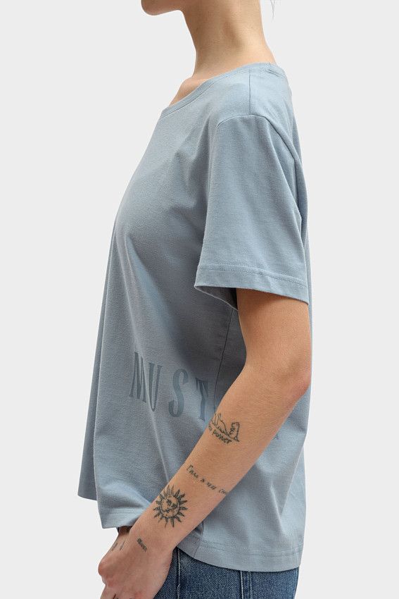 Футболка Mustang Голубой