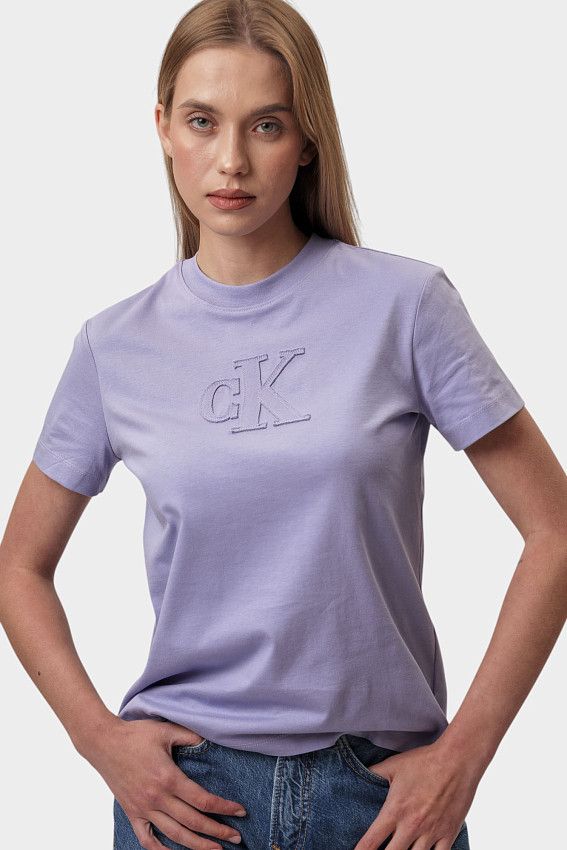Футболка Calvin Klein Jeans Фиолетовый