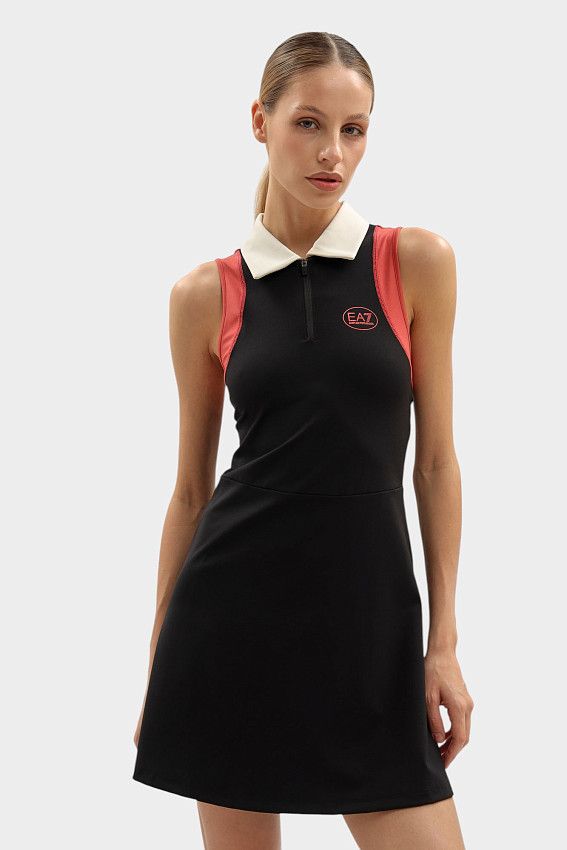 Платье EA7 Черный