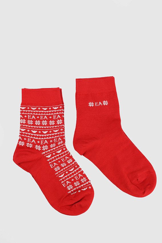 Носки 2 шт Emporio Armani Красный