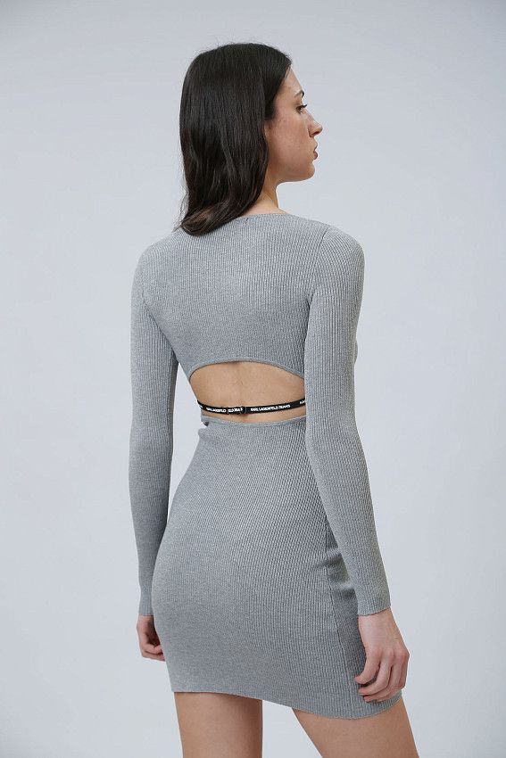 Платье Karl Lagerfeld Jeans Серый