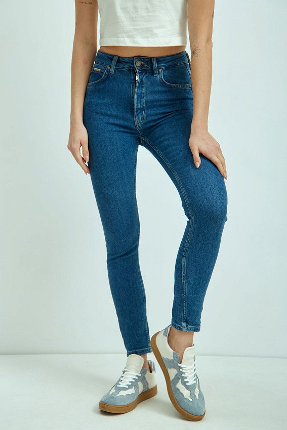 Джинсы HIGH RISE SUPER SKINNY  Van Mich
