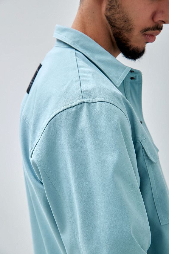 Рубашка с длинным рукавом The Hills Мятный