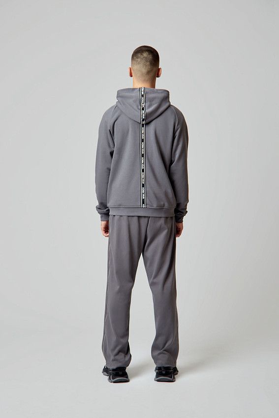 Толстовка с капюшоном Van Mich Серый