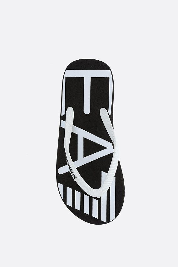 Шлепанцы EA7 Черный